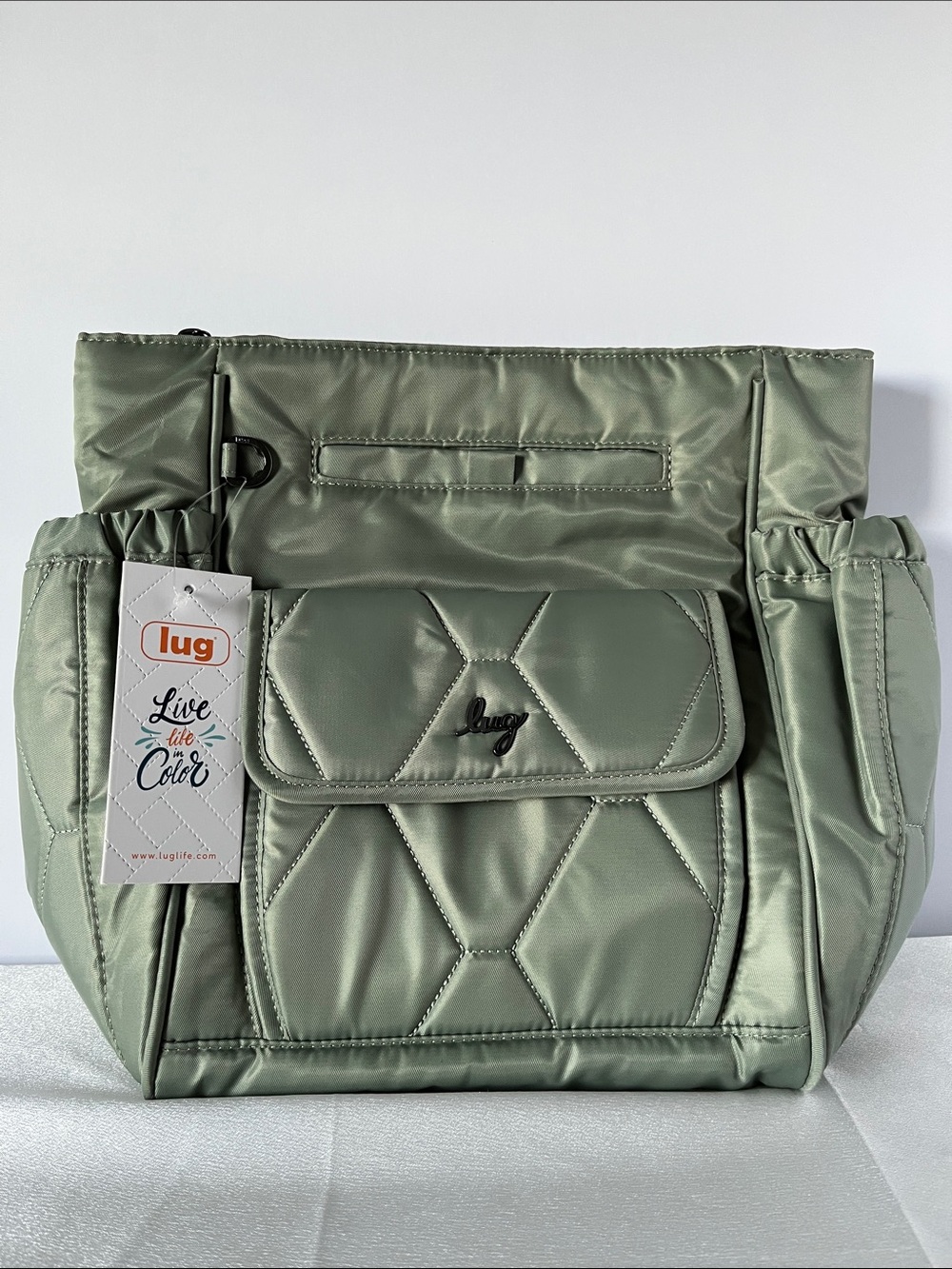 LUG - Toss Convertible Crossbody Bag in Sage